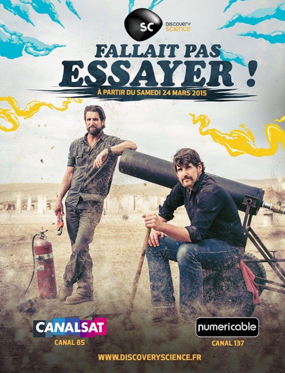 Campagne presse Discovery : Fallait pas essayer
